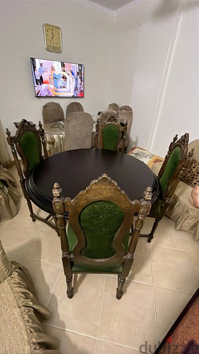 سفره مستعمله  4 كراسي