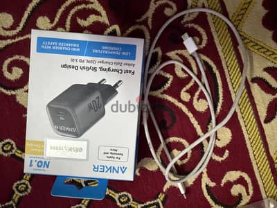 شاحن انكر ووصله ايفون اصليه