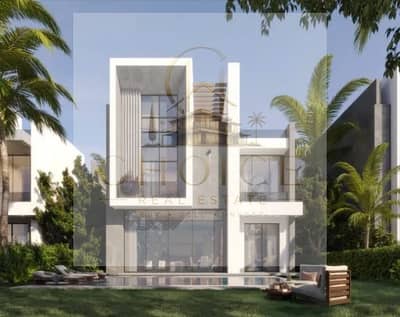 4-bedroom townhouse with a sea view overlooking a large artificial lake, for sale at a lower price than the developer. Delivery in 2026 in Saada Compo