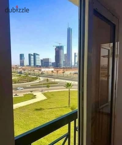 للبيع شقة بجاردن جاهزة للسكن فى jade park العاصمة الادارية استلام فورى متشطبة بمنطقة الR3 ڤيو مباشر على الـ Iconic Tower والـ CBD Towers