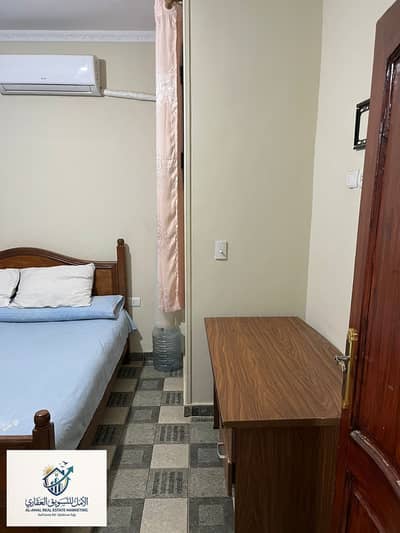 Studio for rent furnished Zahraa Al-Maadi distinguished and elegant location steps to the Fifty Street