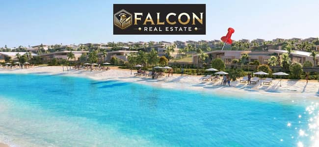 One Story Villa Vip View 1st Row + Private Pool [Fully Finished +ACs] in Caesar by SODIC Elite Destination in Ras El Hekma next to June & Hacienda
