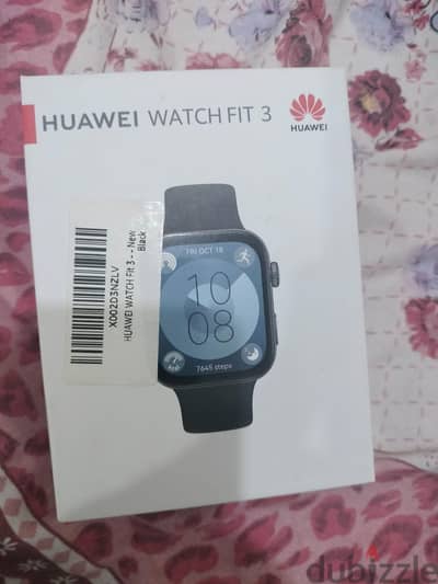 huwaei watch fit 3 black