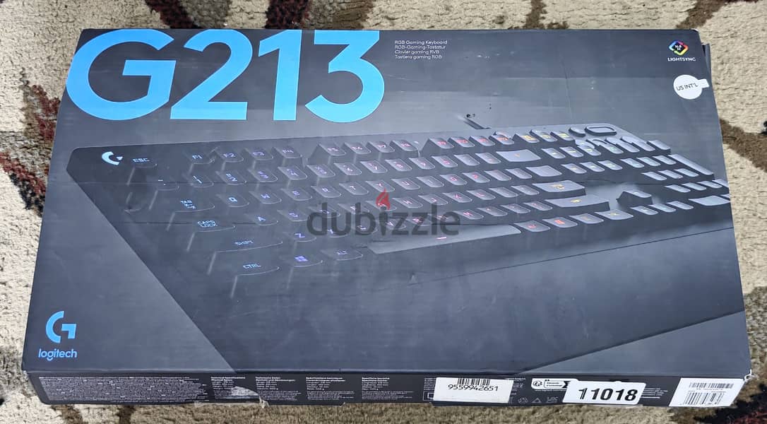 Keyboard Gaming Logitech G213 2