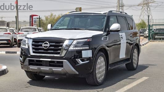 Nissan Patrol Armada Platinum GCC Black 2025 High Grade