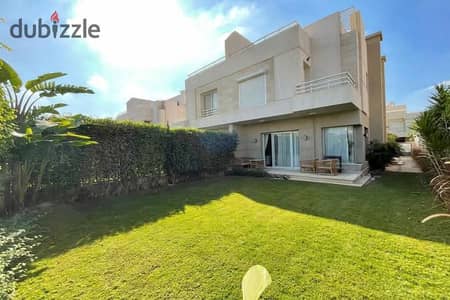 For sale finished twin house villa ready to move in the heart of Sheikh Zayed in Atrio Compound