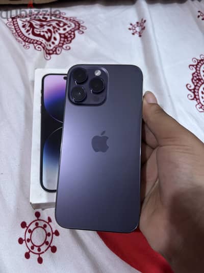 ايفون 14 برو ماكس 256 بطارية 87 زيرو ضريبه