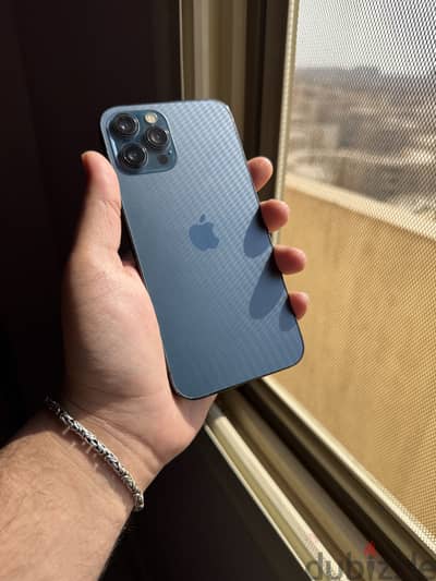 iPhone 12 Pro Max 256GB | حالة ممتازة جدًا | Face ID شغال 100%