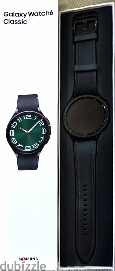 Samsung Galaxy Watch 6 Classic 47mm Bluetooth – حالة ممتازة