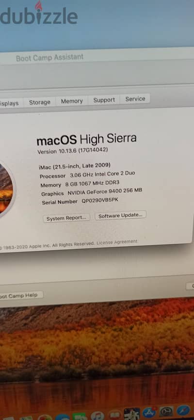 Apple iMac 21.5 inch Late 2009