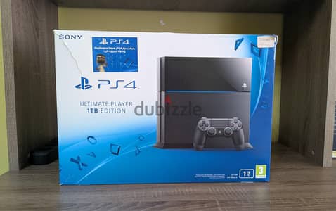 Playstation 4 Fat 1 TB Used + 3 Games