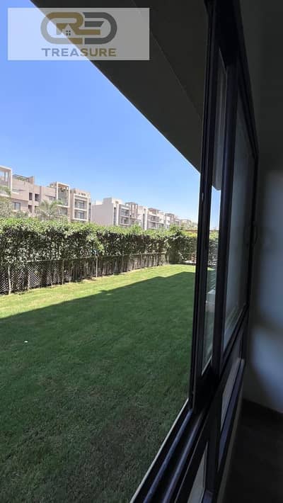 semi furnished Apartment with garden for rent in Fifth Square – Al Marasem - new cairo