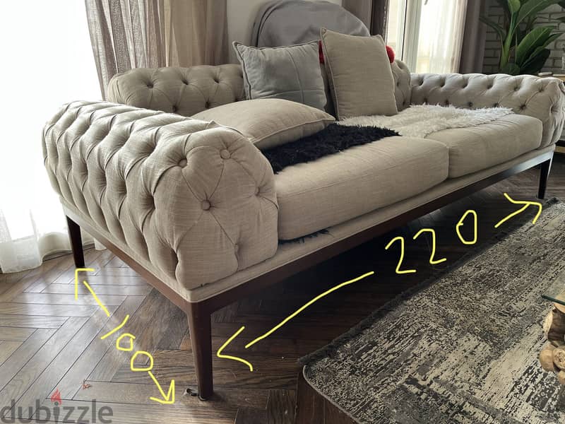 Iconic brand - Sofa 2 Seats 1