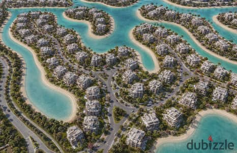 142 sqm Chalet for Sale in SouthMED C1 | Ground Floor with 31 sqm Garden | Direct Lagoon View | 12-Year Installments