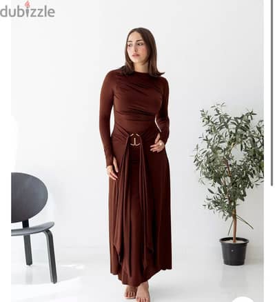 Brown dress