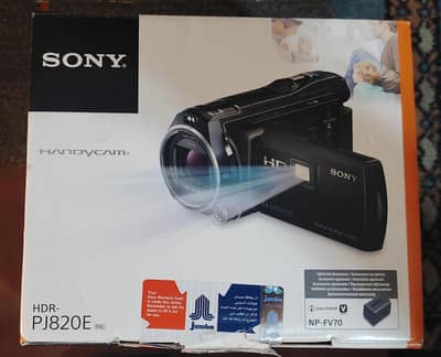 Sony HDR PJ820e هاند كام سوني و بروجيكتور صناعه اليابان