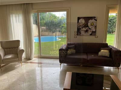 فيلا مفروشة بحمام سباحه للايجار كمبوند ذا فيلا التجمع القاهرة الجديدة Villa rent Compound The Villa New Cairo