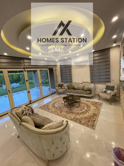 Fully Furnished Standalone Villa with Private Pool for Rent in Palm Hills Katameya