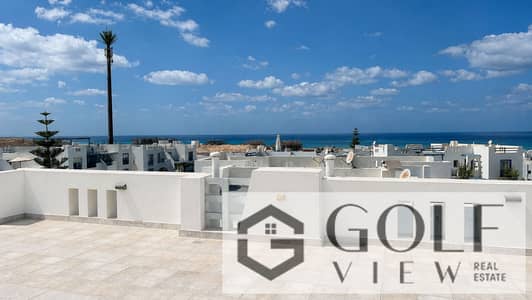 3-Bedroom Chalet (Penthouse) on the Beach—Ready for Immediate Move-In, Fully Furnished, in Mountain View, Ras Al-Hikma, North Coast—Kilometer 200  Pri