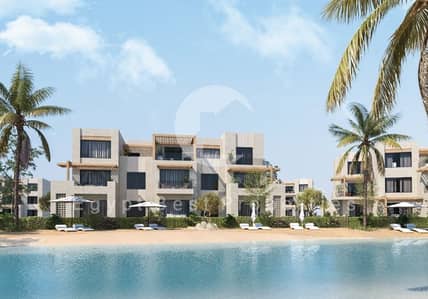 For Sale Chalet 1st Row Lagoon& Sea View With Launch Price And 0% Down Payment @Red Sea
