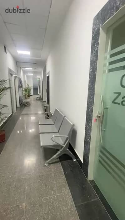 عيادة استلام فوري  جاهزه للتشغيل 57م  داخل مول طبي في قلب الشيخ زايد الحي السابع elshikh zayed