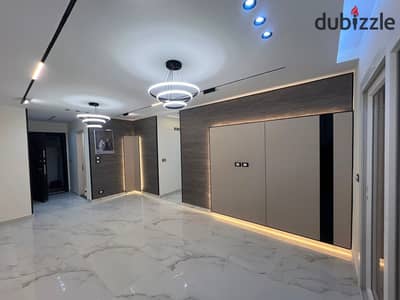 Apartment with special finishes in Madinaty, overlooking the flood channel.
