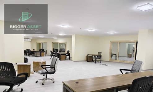Luxury Admin Office For rent 320 Sqm Fully Finished With Acs in New Maadi