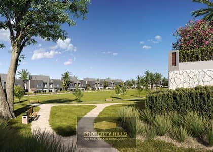 The largest twin villa available for immediate delivery with a large garden in Sheikh Zayed Old, next to Al-Egyria and Al-Yasmin.