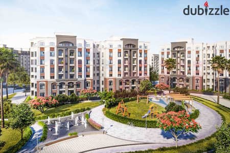 Apartment for sale, 153 sq m, Alex West Compound (EGP 330,000 down payment - Fully open landscape view)
