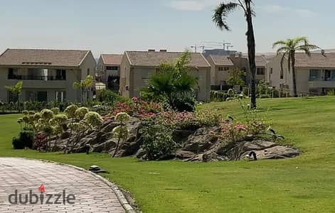 A fully finished, detached villa at an excellent price, ready to move in, with a panoramic view of the golf course in Al Rabwa, Sheikh Zayed, Talaat M
