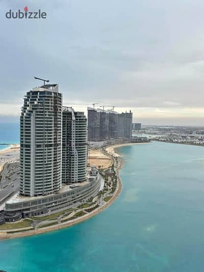 Ready to move Chalet fully finished for sale in Mazarine Al Alaamein North Coast