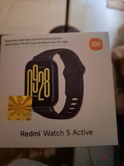 ساعة Xiaomi Redmi Watch 5 Active جديدة بالكرتونة