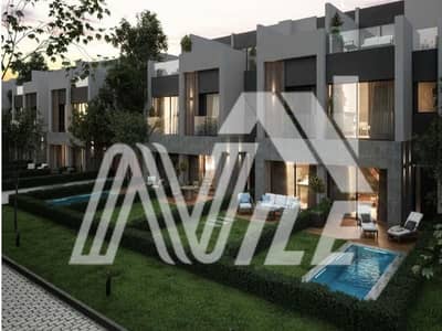 exclusive townhouse for sale 166m prime location landscape view at rare mostakbal city