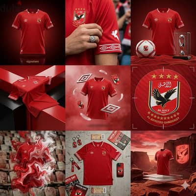 تيشيرت الأهلي اصلي وارد الإمارات ماركة امبرو