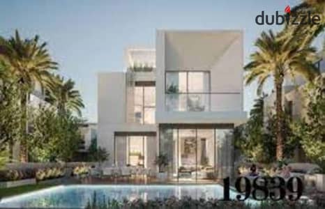 فيلا فاخرة للبيع في كايرو جيت من إعمار، تضم 4 غرف نوم، تشطيب كامل، وجاهزة للاستلام الفوري.