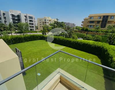 Duplex Ground for sale in O West Orascom Ready to move in and Fully Finished with ACs Hot Deal VERY HUGE GARDEN 350 SQM