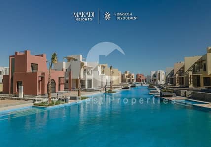 شاليه أخير مكون من 3 غرف نوم بإطلالة بحرية خلابة، بسعر الإطلاق، بدون دفعة أولى، عرض لفترة محدودة على البحر الأحمر