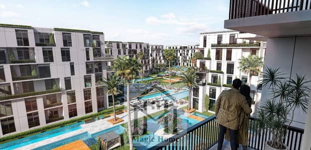 Own a luxury 4-bedroom first-floor apartment spanning 213 sqm with a special discount and flexible quarterly installment plans over 32 quarters.
