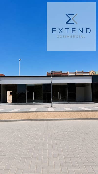 Commercial unit for rent in October Gardens in a vital location amidst residential communities and suitable for various commercial activities