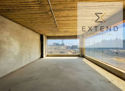 At the lowest price per meter in the heart of 6 October on the central axis, a commercial unit for rent with an area of 600m inside a mall with high visitor traffic and suitable for all activities