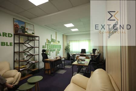 Office for rent with an area of 67.2 m inside a commercial mall in the heart of 6 October on the central axis in front of the Cultural and Sciences University at a special price