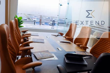 Office administrative furnished for rent inside a commercial mall in the heart of 6 October on the central axis in front of the University of Culture and Science at the best prices