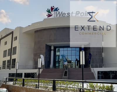 Administrative unit for rent with an area of 130.2m inside a commercial mall in the heart of 6 October on the central axis near El Hosary Square