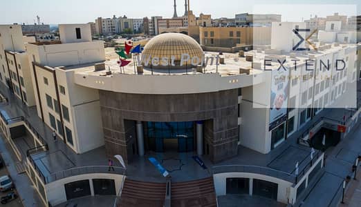 Administrative office for rent inside a commercial mall in front of the University of Culture and Sciences and on the central axis in 6th of October City at a prime location