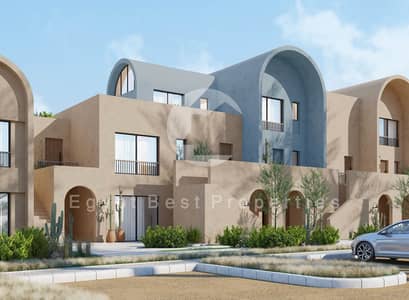 1 Year Delivery!! Villa 5-Bedrooms_Limited Units_Full Lagoons & Sea View_ Fully Finished + A. C's + Kitchen Cabinets @GOUNA_RED SEA