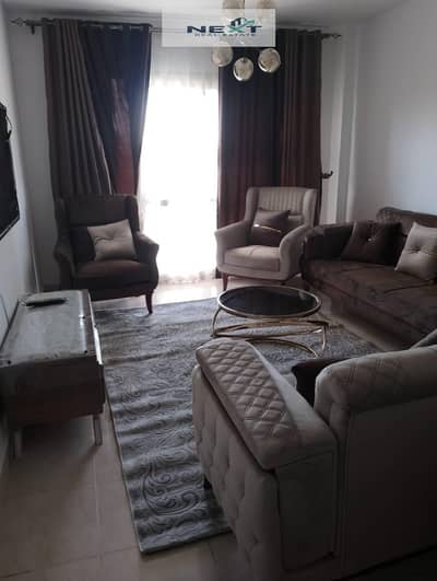 Furnished apartment for rent in Madinaty, with a prime location and stunning views in B1. The apartment is 107 square meters and features 2 bedrooms,