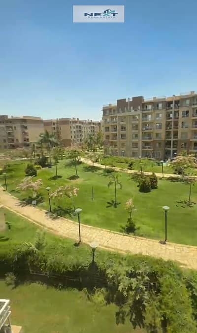 شقه للايجار في مدينتي 133م في ال B11 فيو وايدجاردن