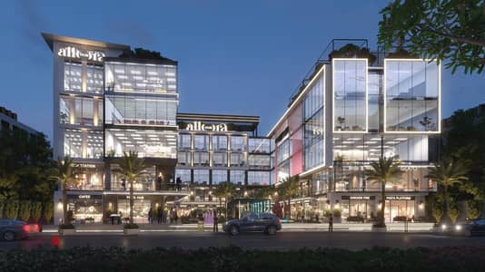 Office 67m for sale, finished with air conditioning, Al-Wara Mall, Sheikh Zayed, in installments over 7 years.