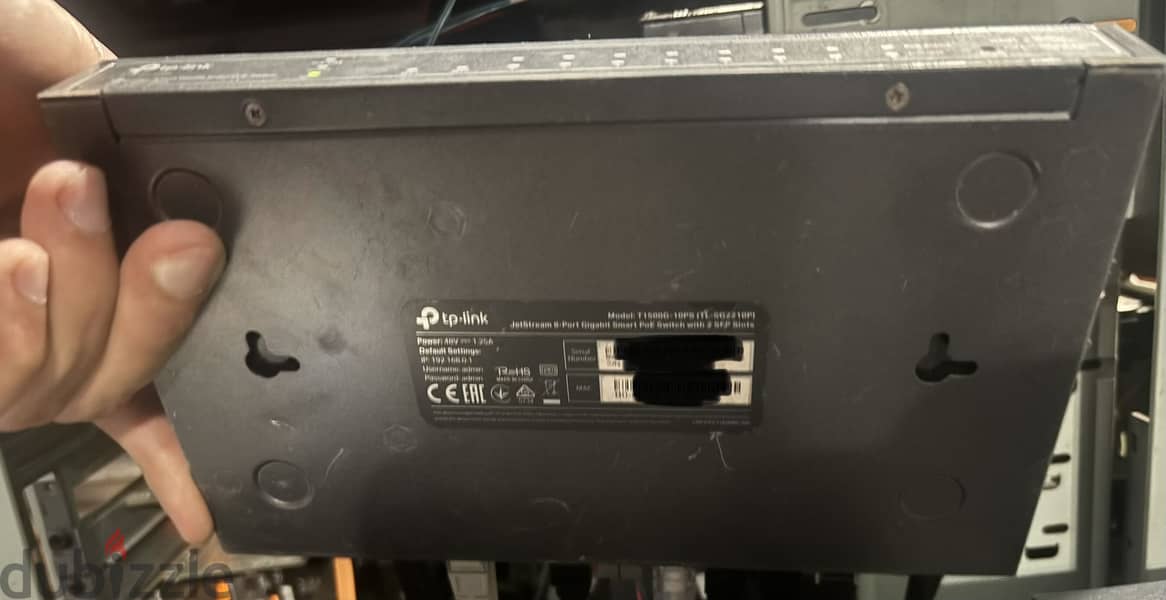 Tplink switch omada T1500-10ps 1