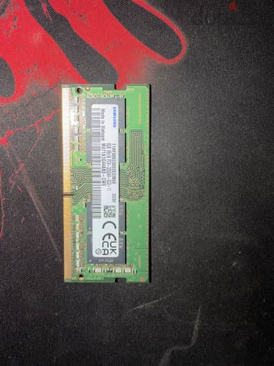 Samsung 16 giga ram DDR4 3200hz  laptop